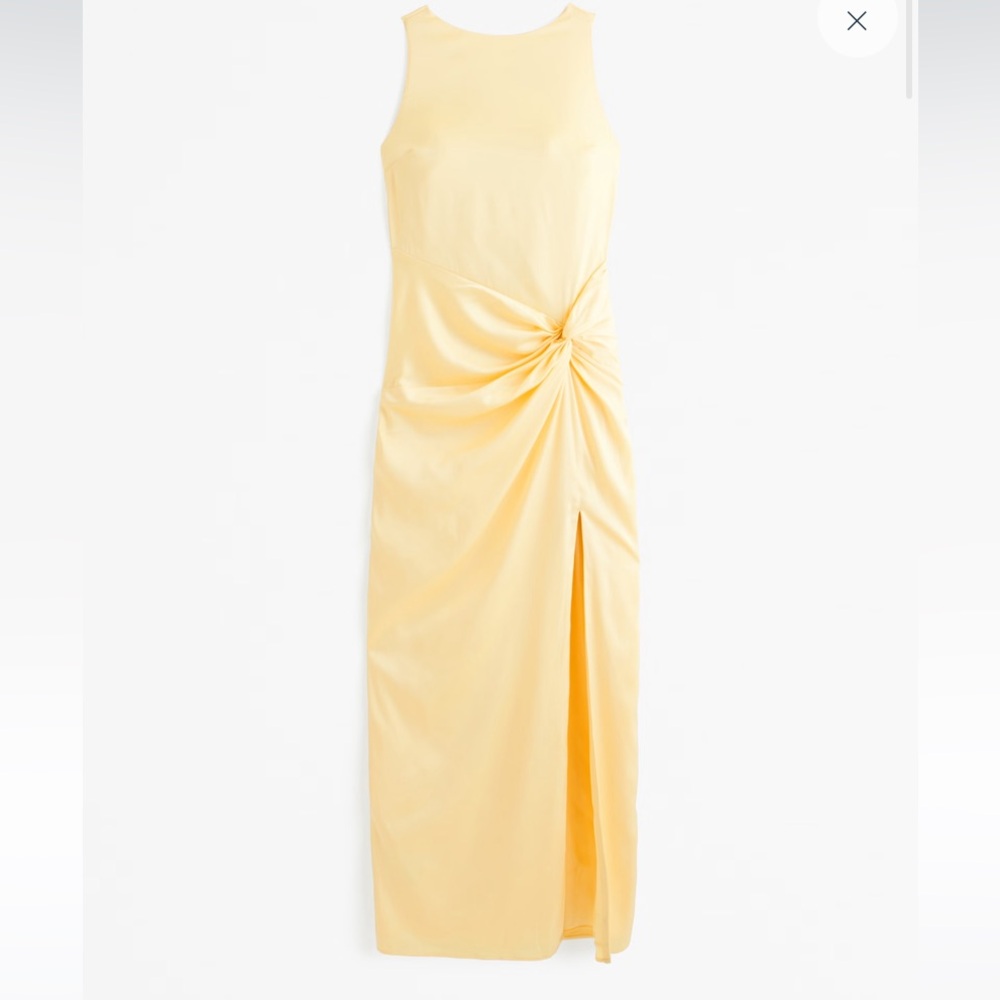 Abercrombie and fitch Draped Skirt Maxi Dress size XXS NWT